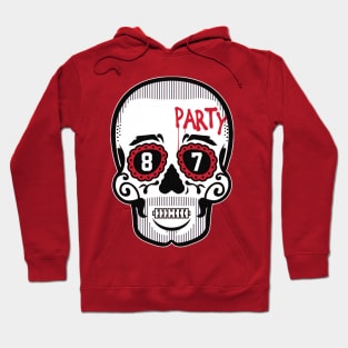 Travis Kelce Sugar Skull Hoodie